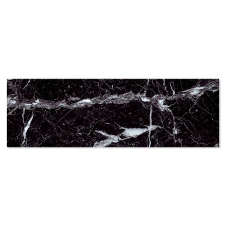 Vægflise <strong>Marquina</strong>  Sort Blank 8x23 cm